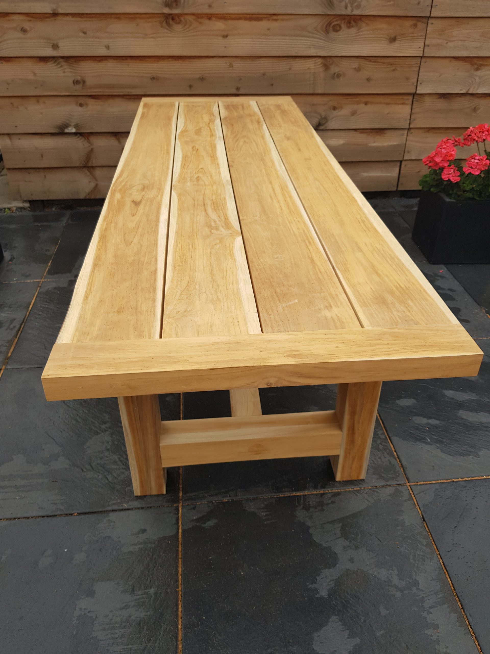 Gewoon Toevoeging donor Teak houten Tuintafel – J&P Buiten-Hout