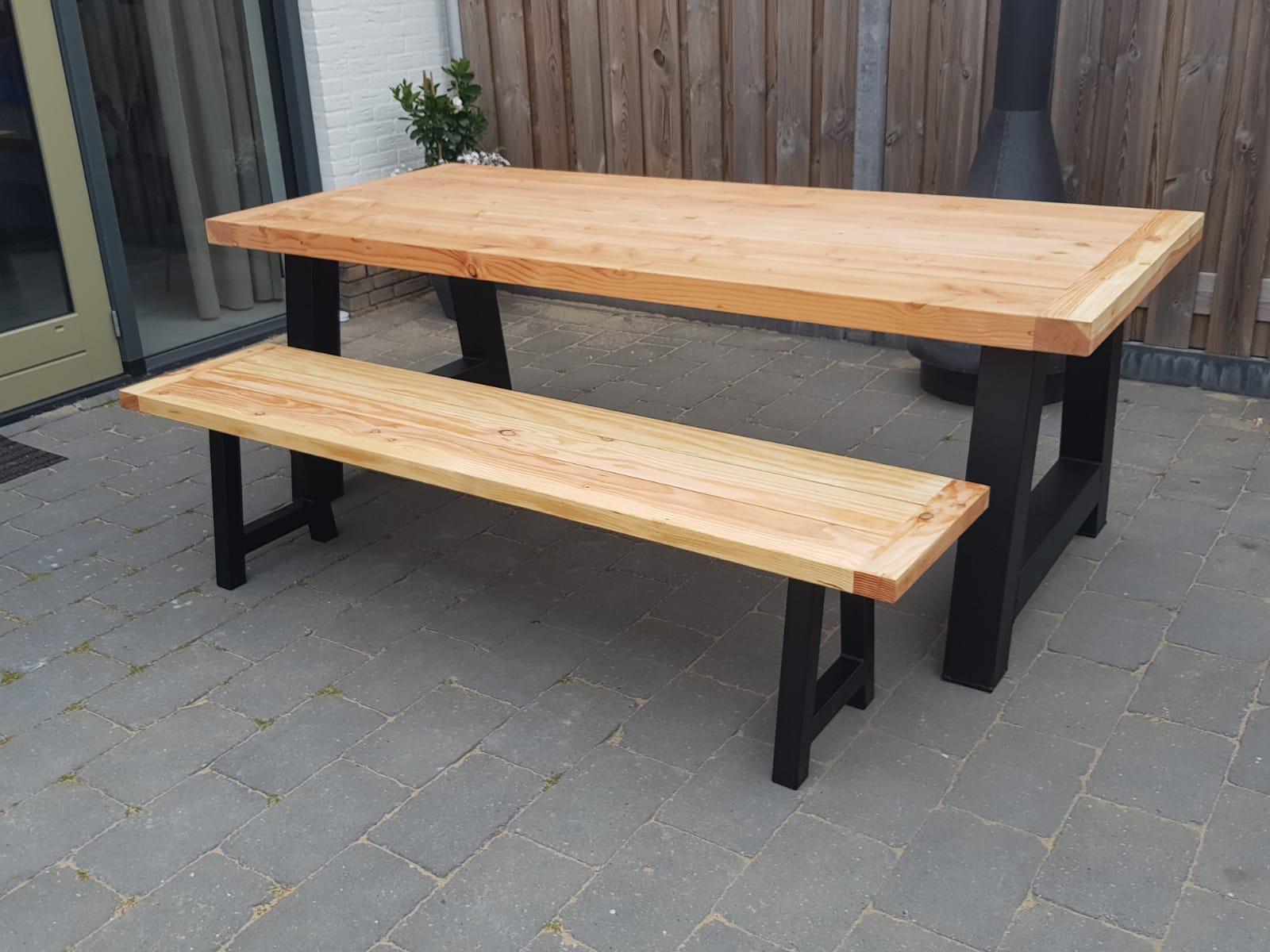 graven plak Verspilling Douglas Tuintafel 6.0 A-poot – J&P Buiten-Hout